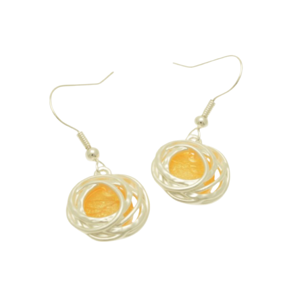 Miss Milly Yellow and Silver Drop
Earrings
FE375SDMB