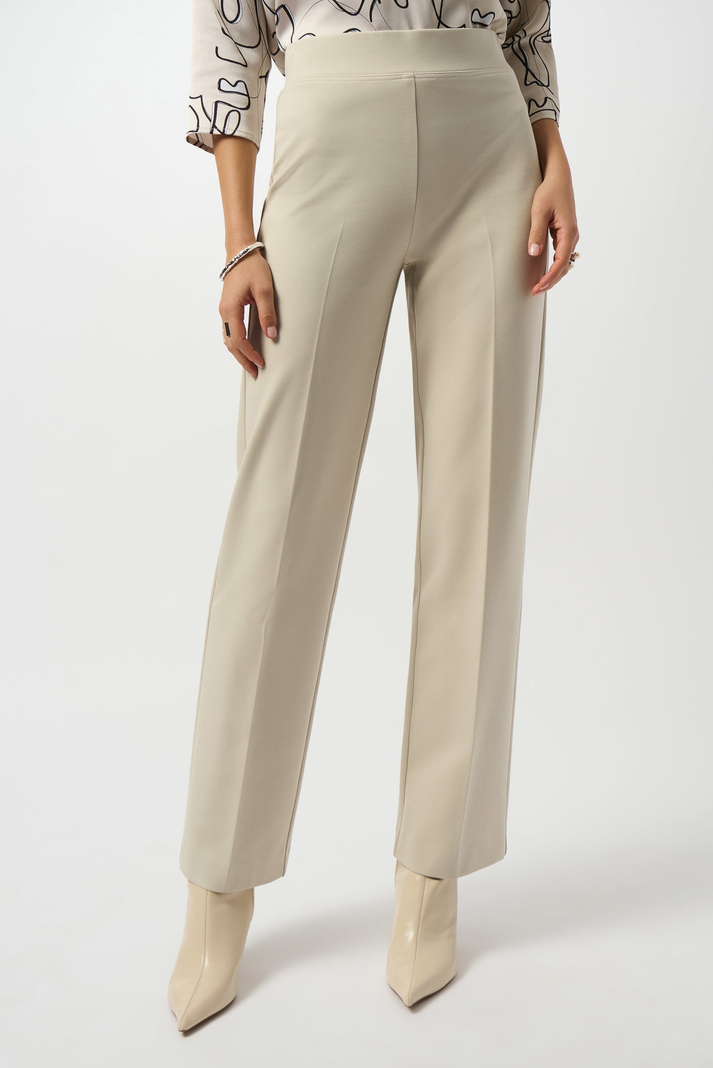 Joseph Ribkoff Wide Leg Pull-On Pants
253297 in Moonstone
