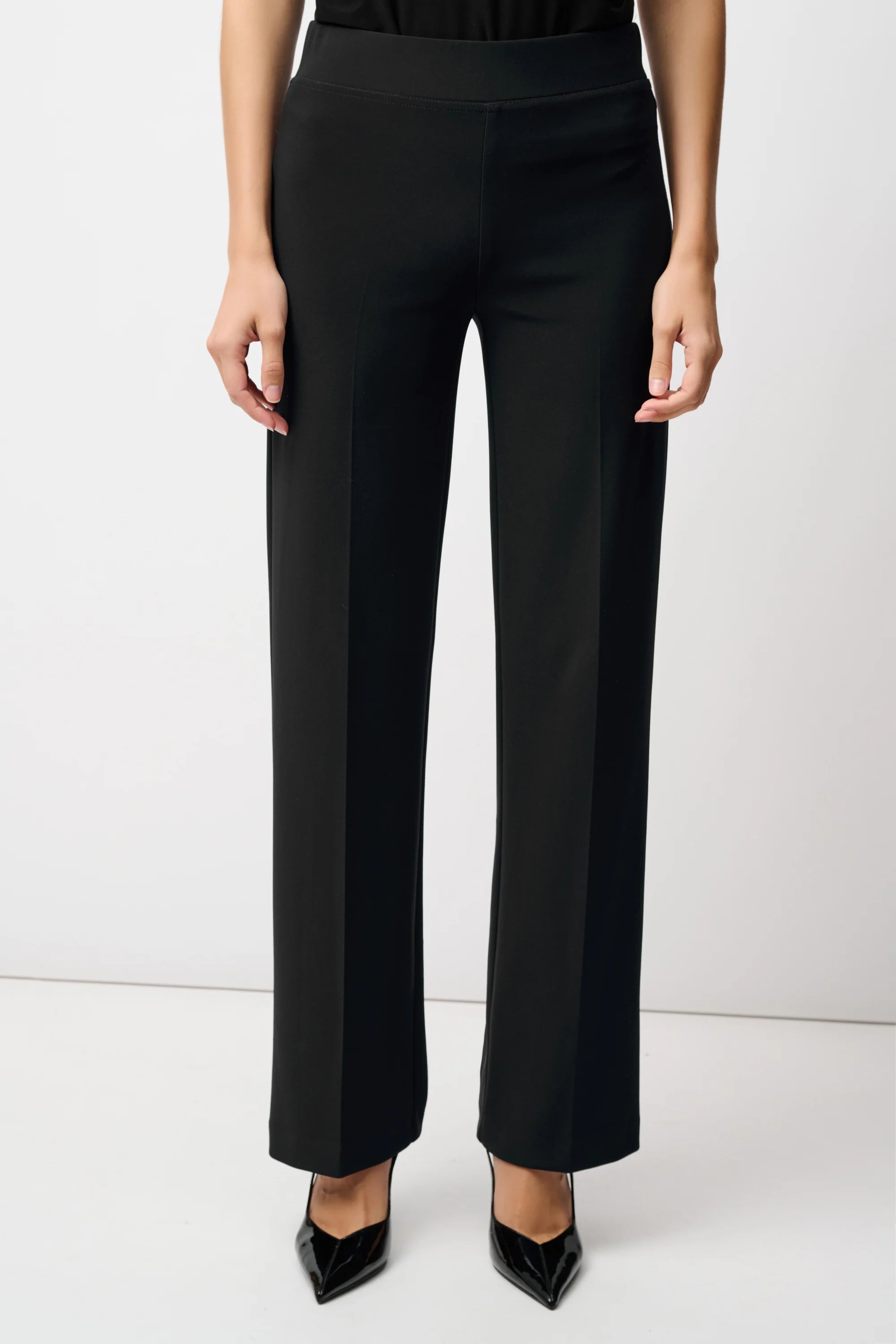 Joseph Ribkoff Classic Wide Leg Pant In Black 
153088NOS