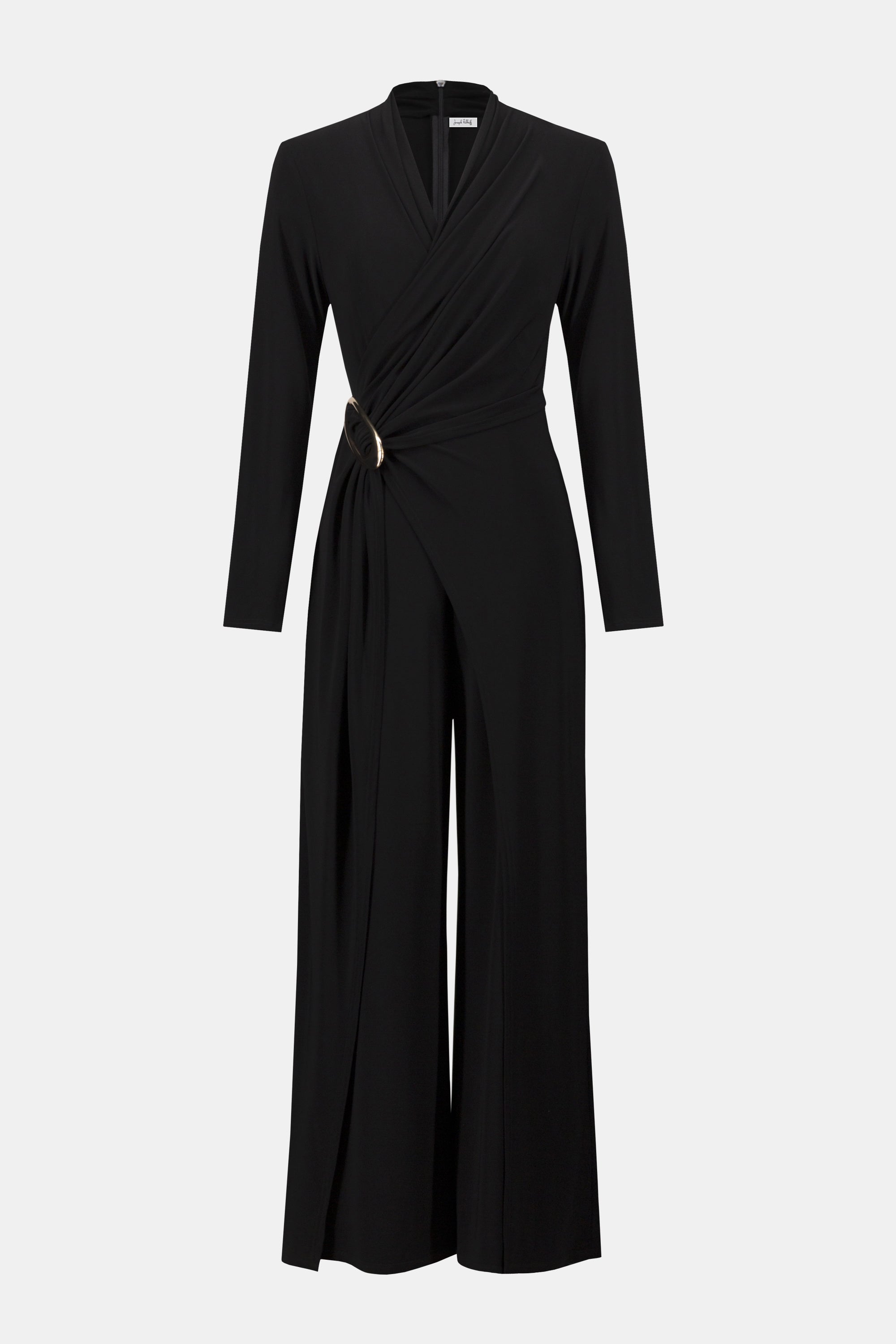 Joseph Ribkoff Silky Wide-Leg Jumpsuit
254013 in Black