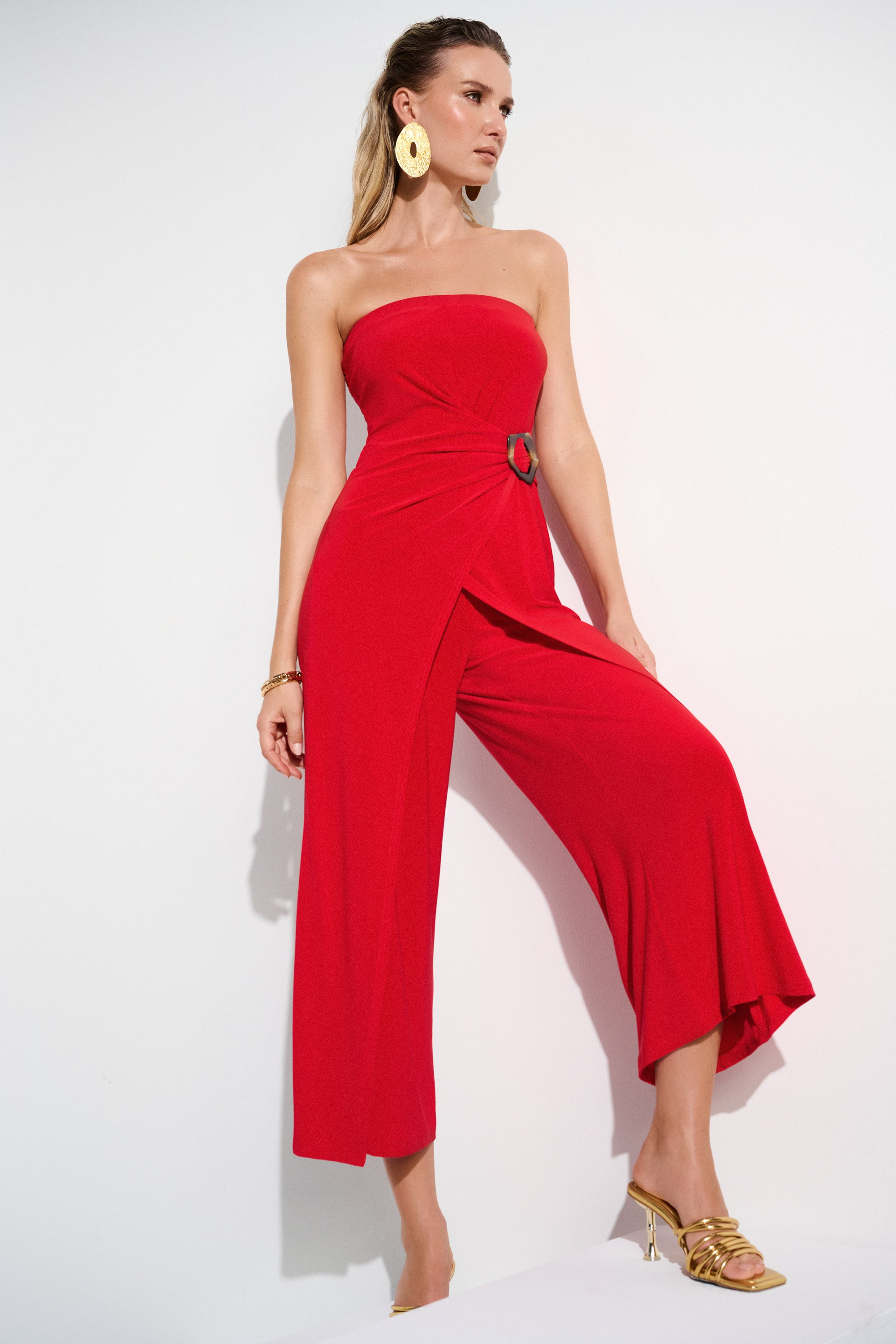 Joseph Ribkoff Silky Strapless Culotte Jumpsuit
252083
