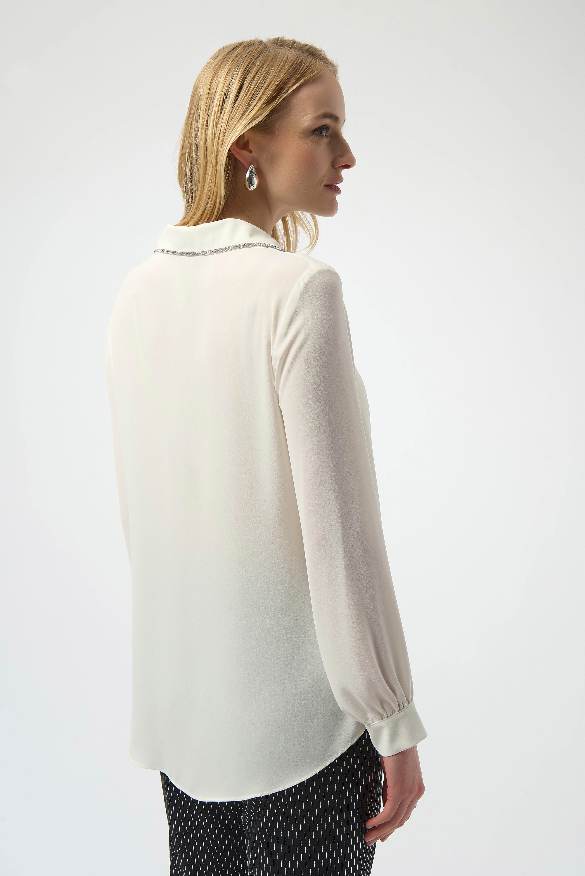 Pre- Order - Joseph Ribkoff Georgette Flared Layered Top
254141