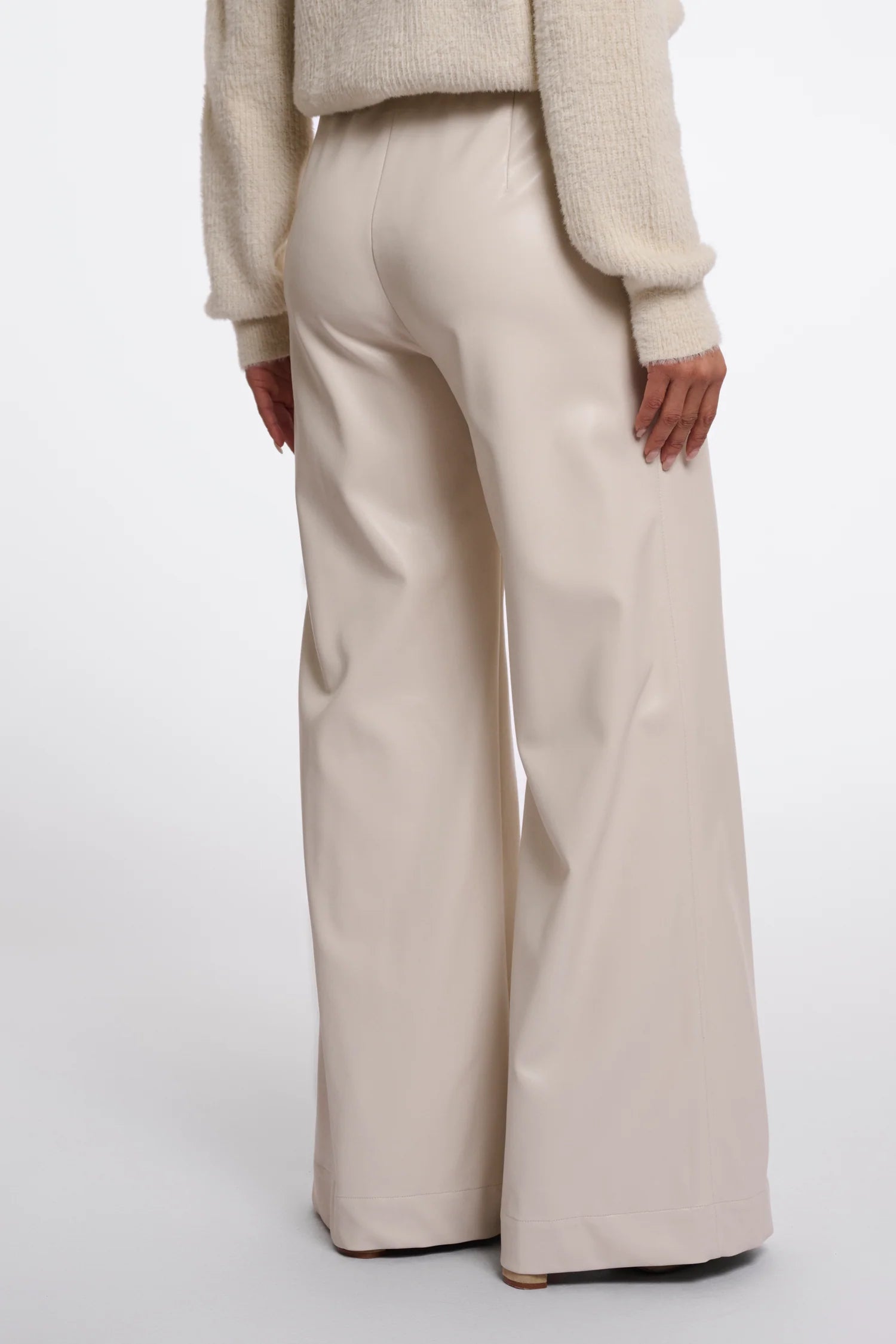 Rino & Pelle Therese faux leather pants in Birch
