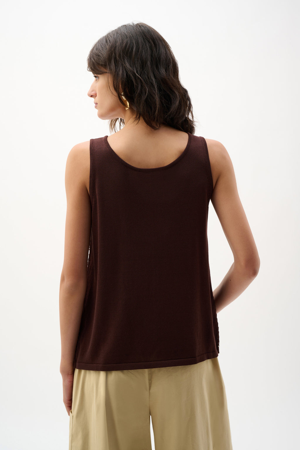 Joseph Ribkoff Embellished Knit Camisole
262957 In Mahogany Or Vanilla