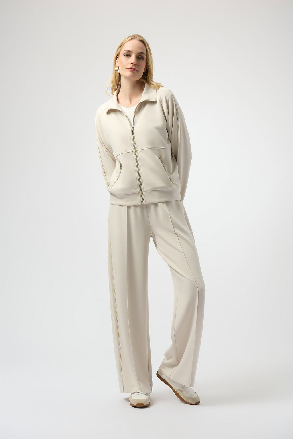 Joseph Ribkoff Scuba Jersey Funnel Neck Jacket
254959
