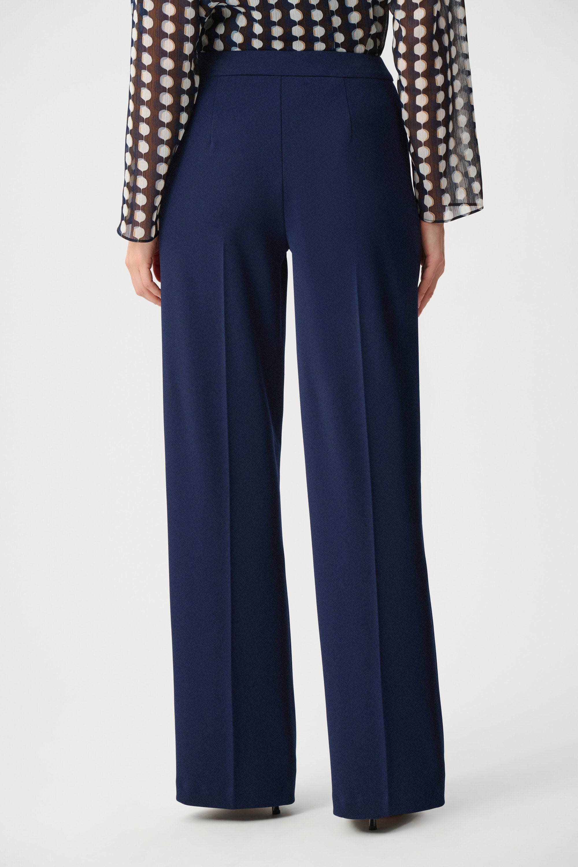 Joseph Ribkoff Scuba Crepe Wide Leg Pull-On Pants
263090 Indigo