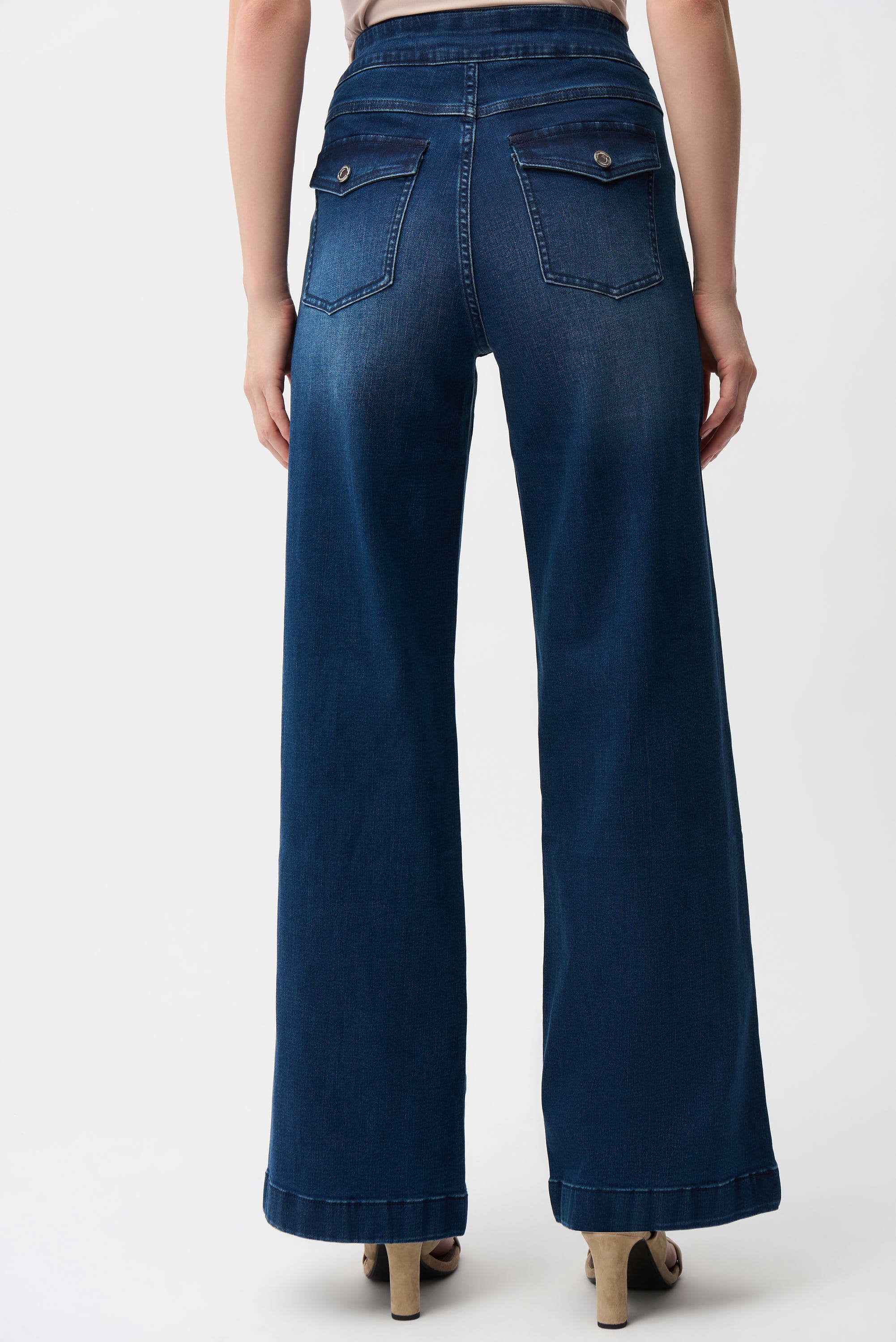 Joseph Ribkoff Wide Leg Pull-On Jeans
261961