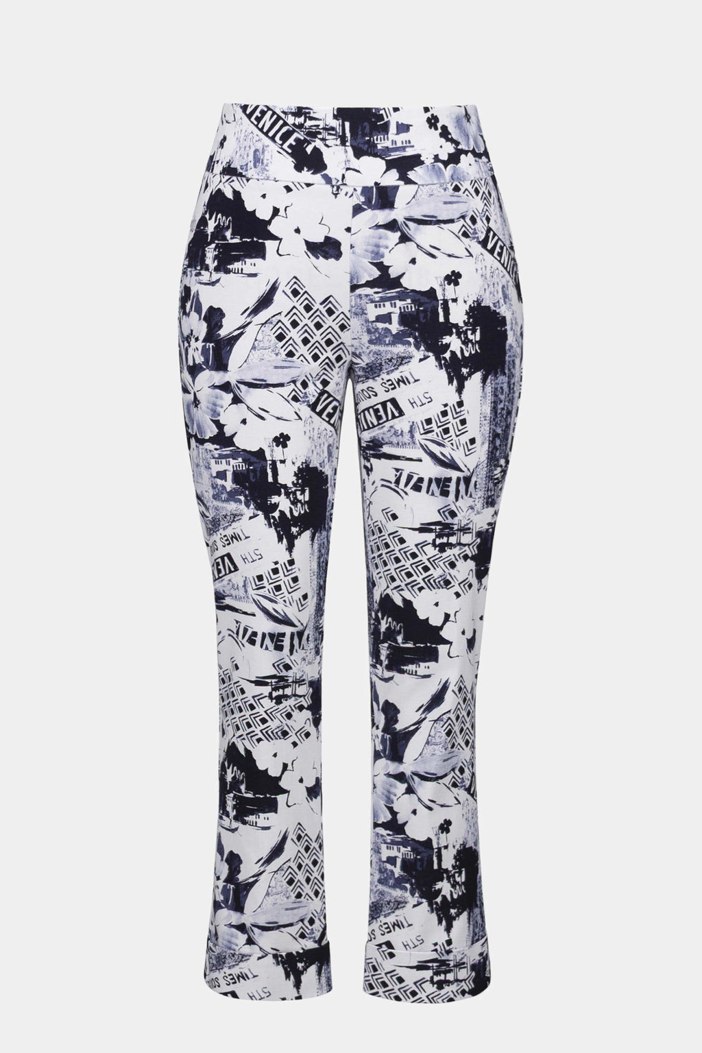 Joseph Ribkoff Millennium Conversational Print Crop Pull-On Pants
261187