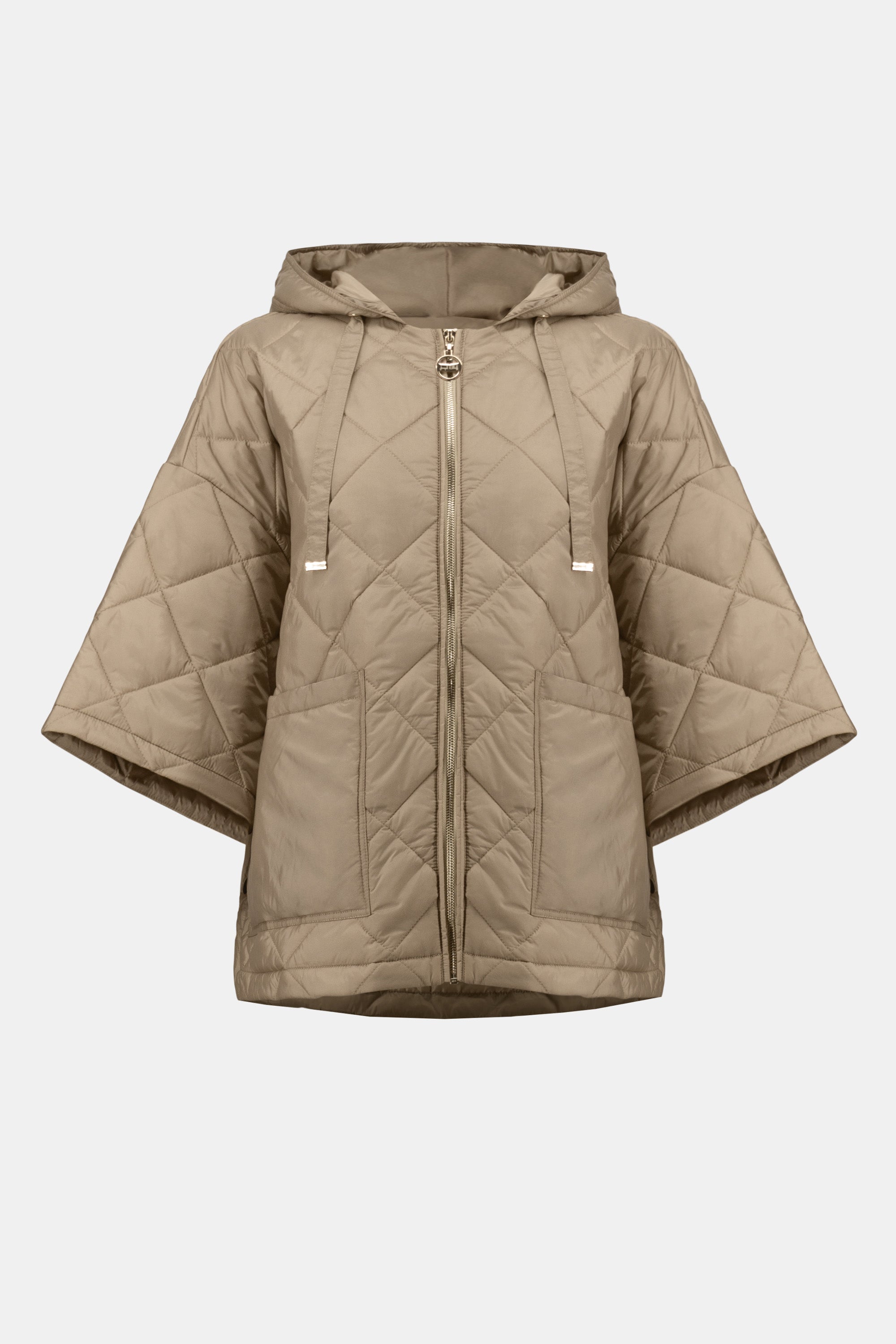Pre- Order - Joseph Ribkoff Woven Diamond Quilt Hooded Jacket
254914