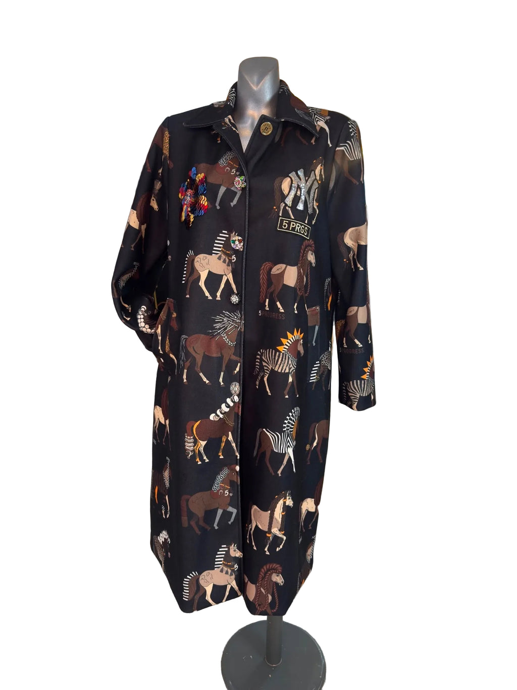 5 Progress Horses Tailored Coat – Brown