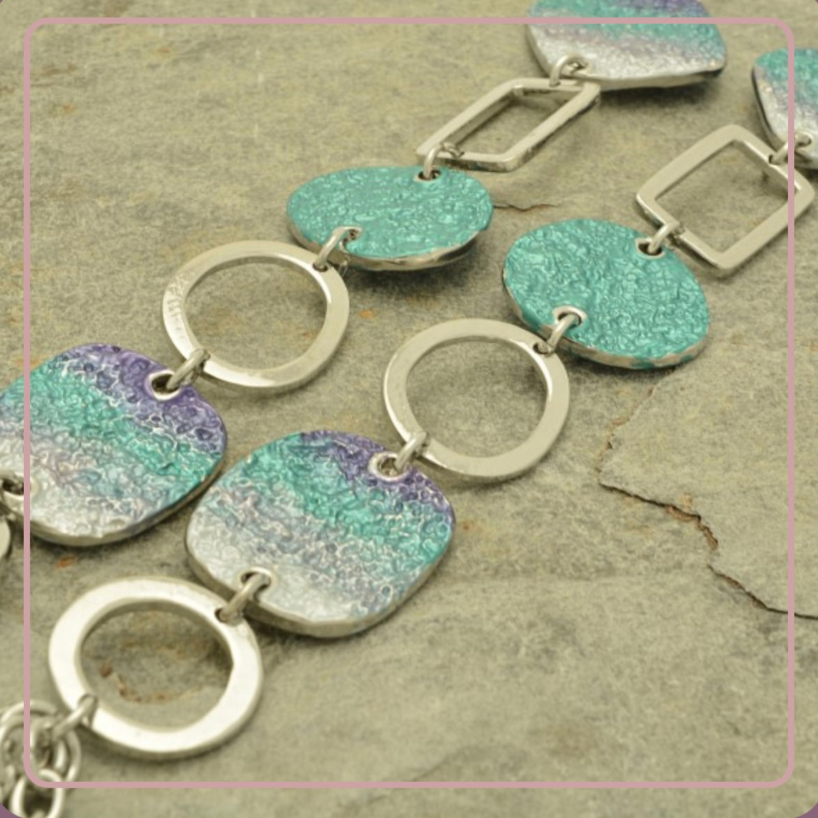 Miss Milly Long Green and Purple
Necklace
FN733MU
