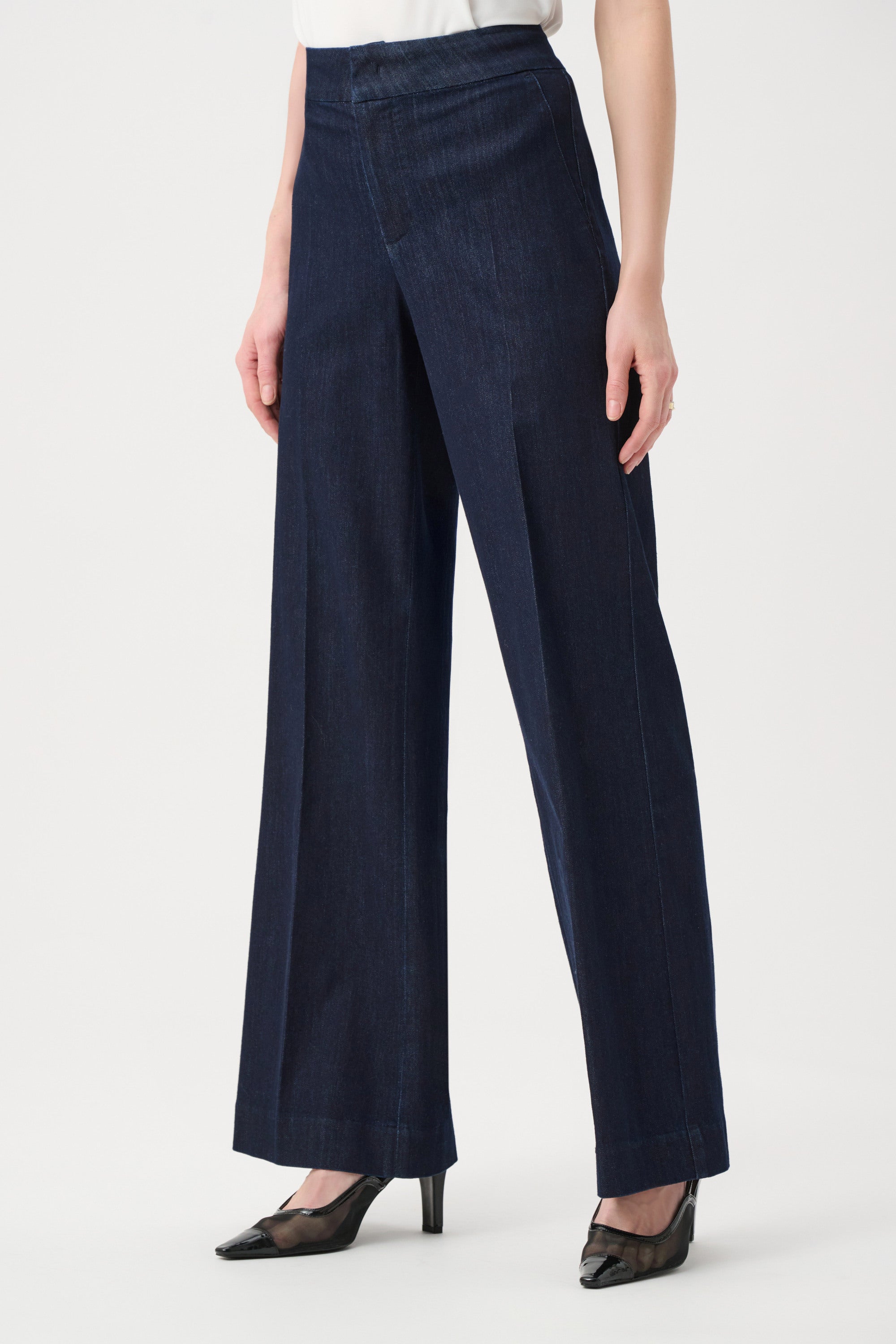 Joseph Ribkoff Chloe | Stretch Denim High-Rise Wide Leg Jeans
263903