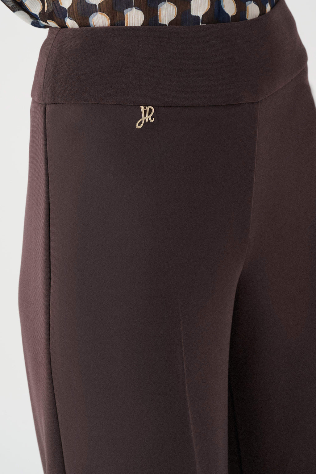 Joseph Ribkoff Silky Knit Wide-Leg Pull-On Pants
263074 Mocha