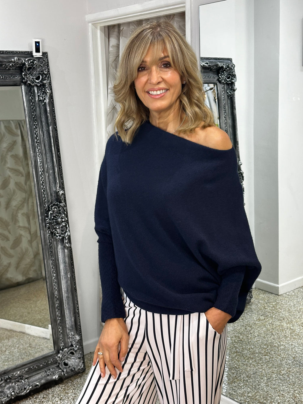 Alpini Asymmetrical Cowl Knit