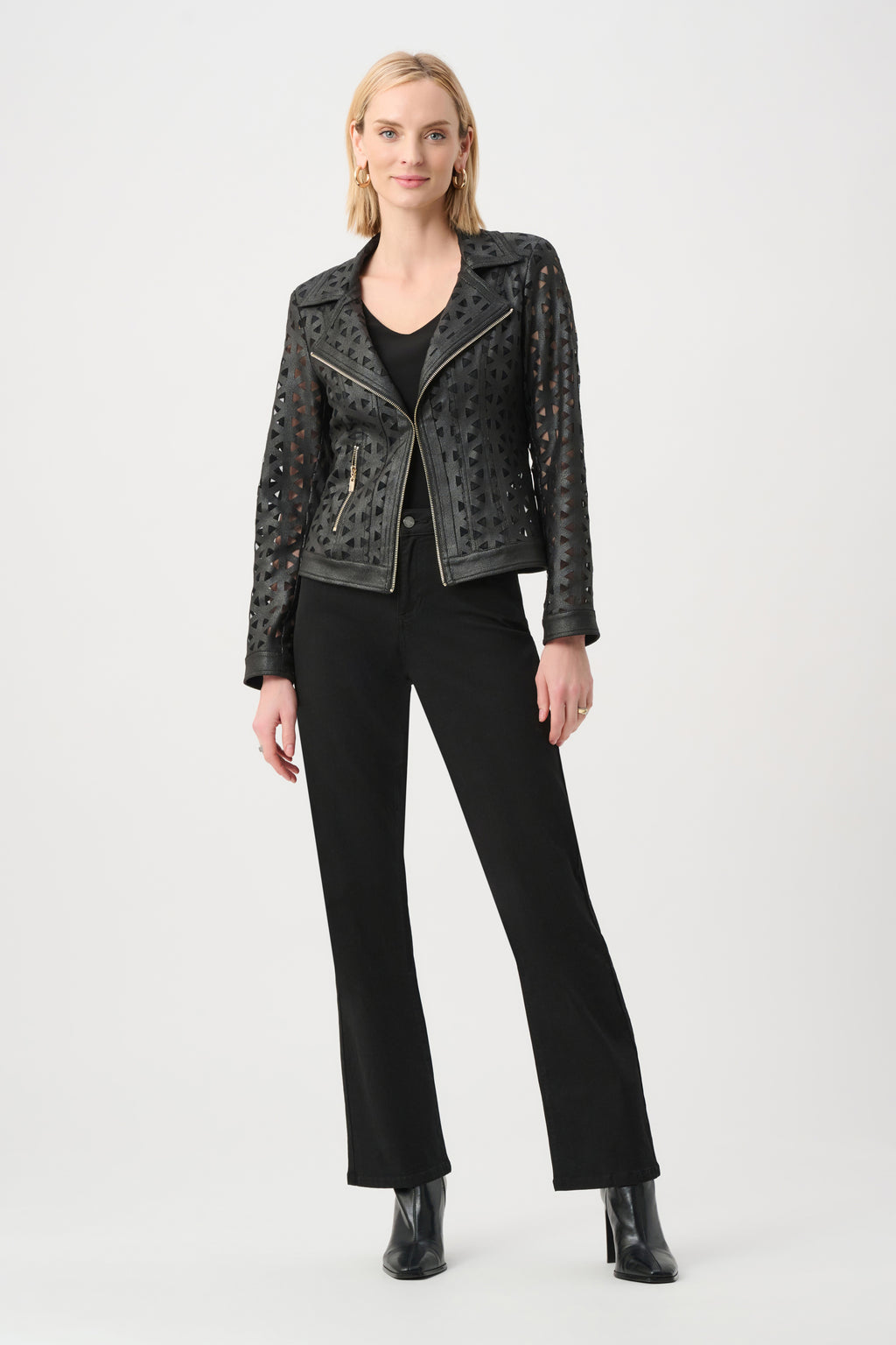 Joseph Ribkoff Scuba Crepe Flared Pull-On Pants
263234