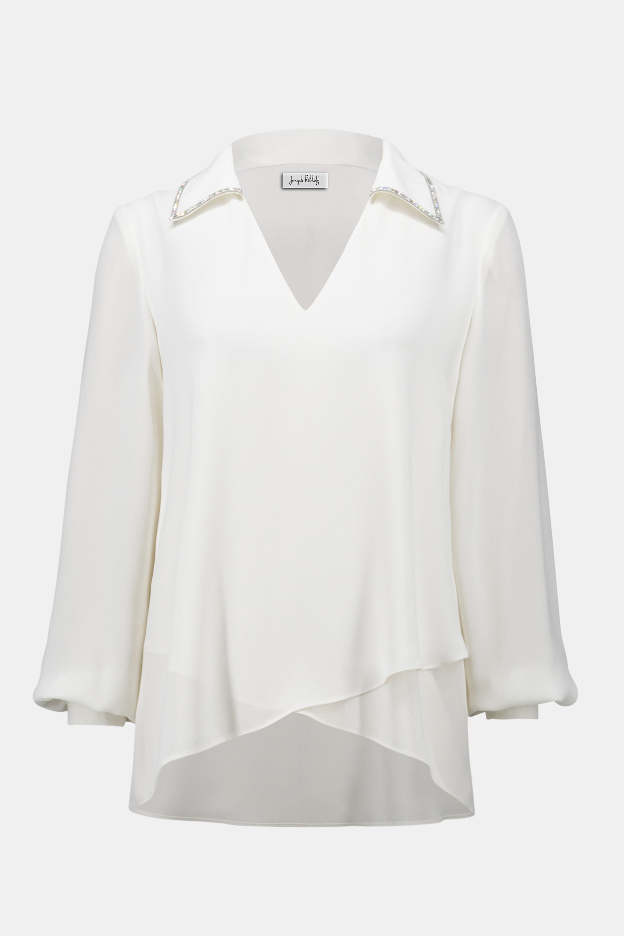 Pre- Order - Joseph Ribkoff Georgette Flared Layered Top
254141