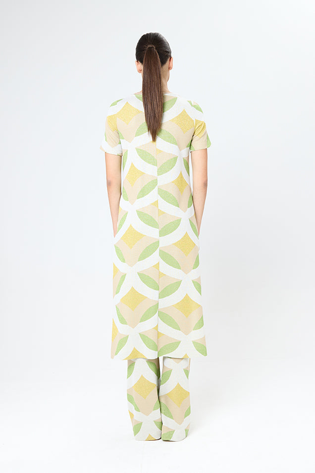 Arggido Pastel knitted coordinate trousers and tunic set