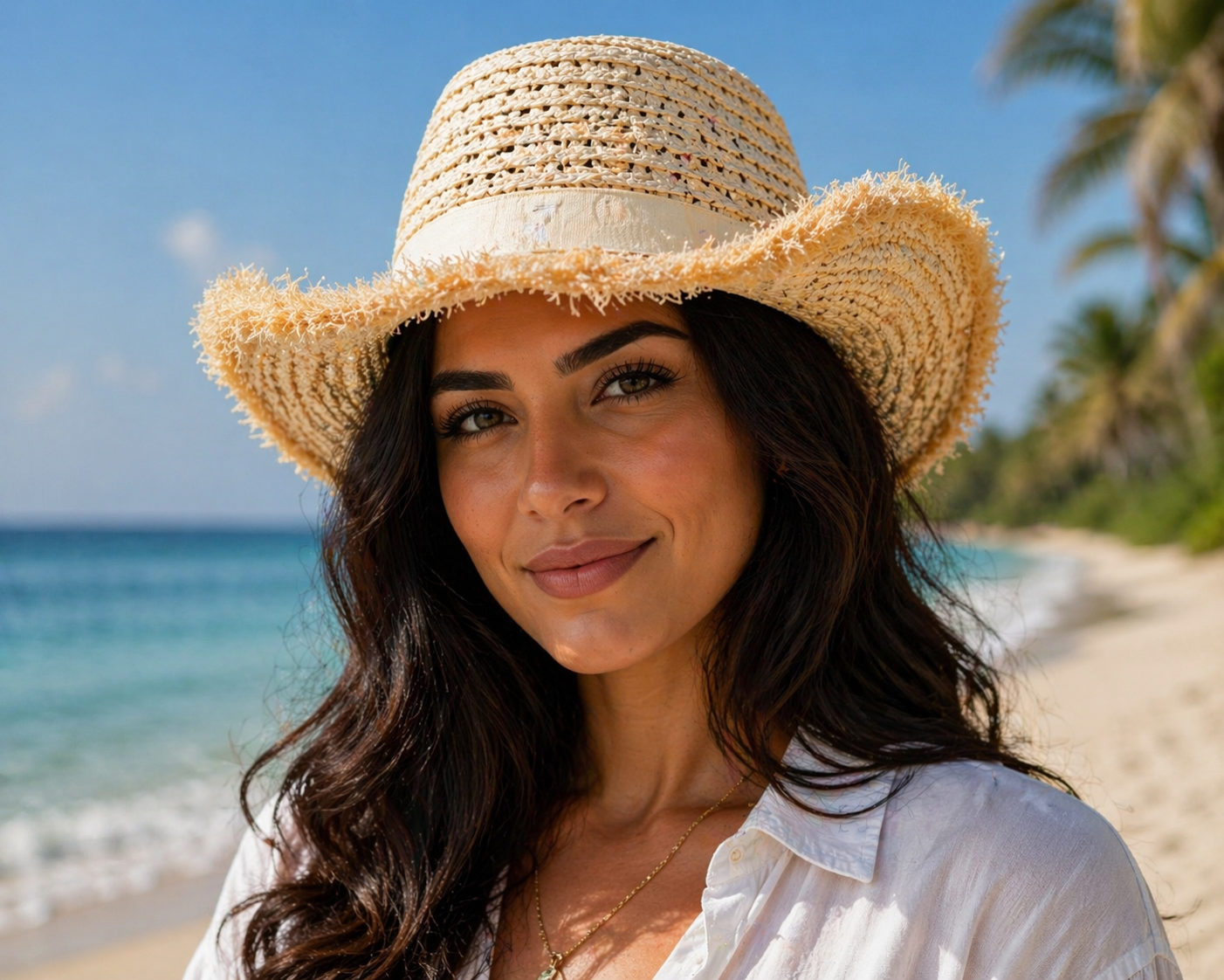Malissa J Straw Hat – Black or Natural