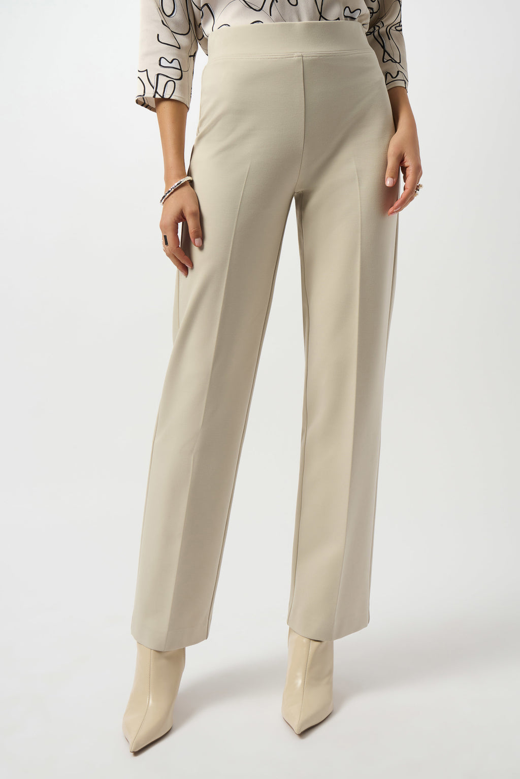 Joseph Ribkoff Wide Leg Pull-On Pants
253297 in Moonstone