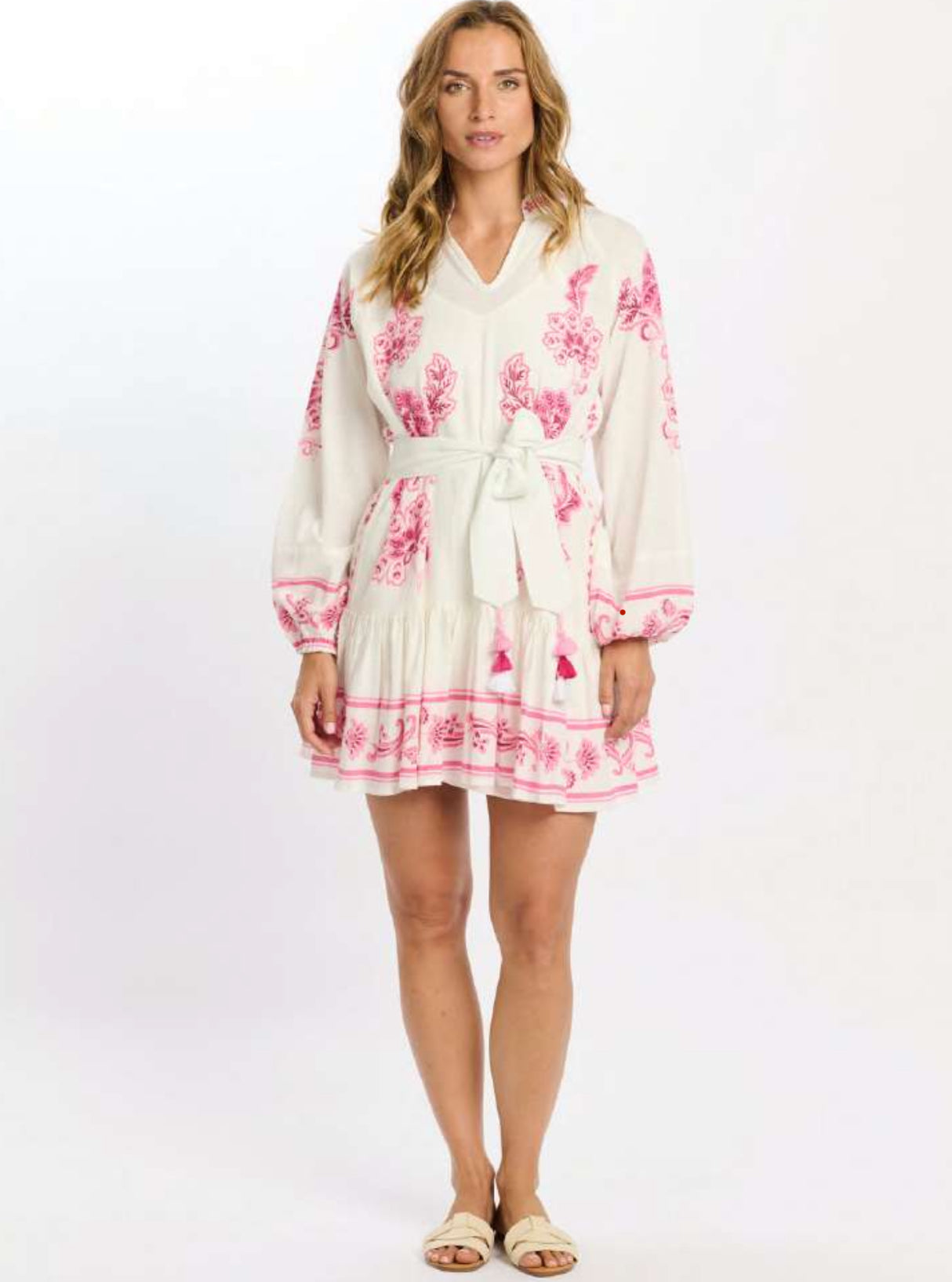 Miss June NS34 Dress Anika in Pink