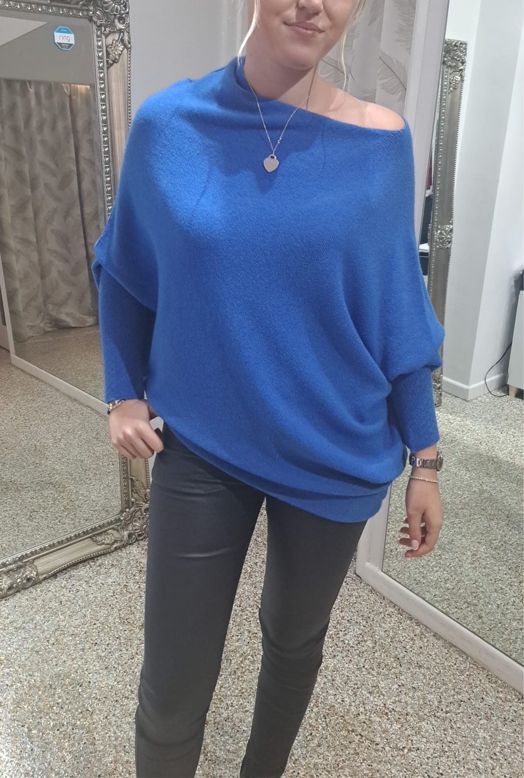 Alpini Asymmetrical Cowl Knit