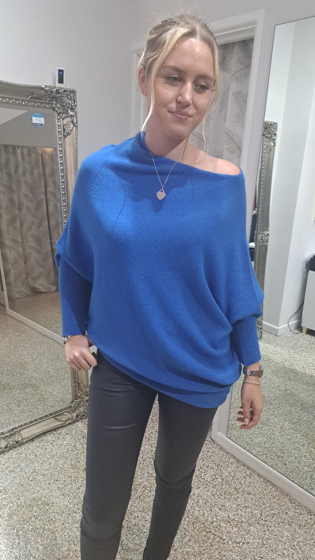 Alpini Asymmetrical Cowl Knit