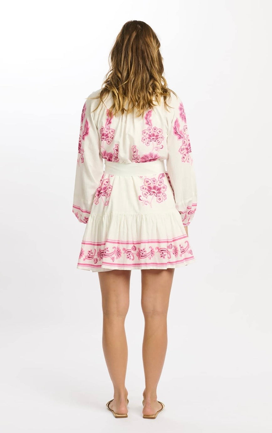 Miss June NS34 Dress Anika in Pink