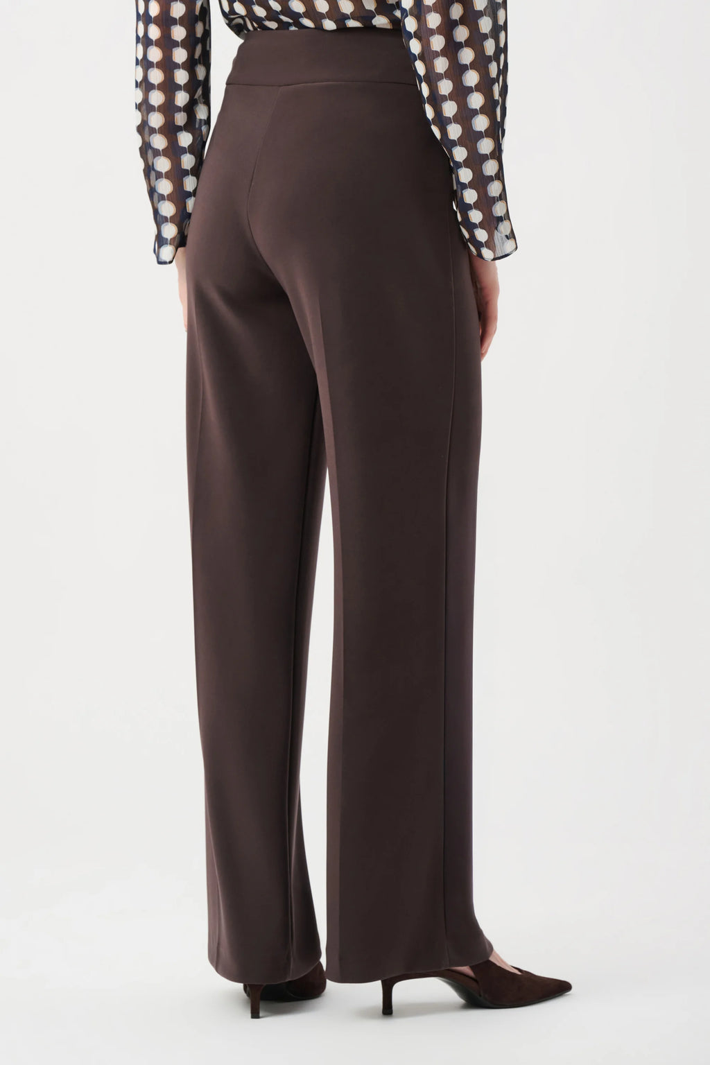 Joseph Ribkoff Silky Knit Wide-Leg Pull-On Pants
263074 Mocha