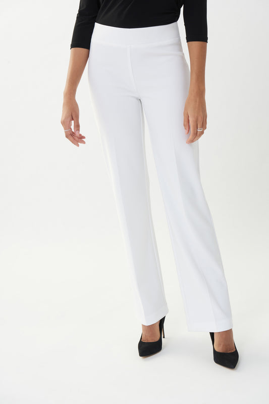 Classic Wide Leg Pant In Vanilla
153088NOS