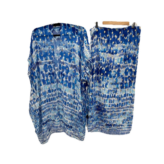 Malissa J Resort Wear Cover-Up & Matching Scarf – Effortless Beach Chic