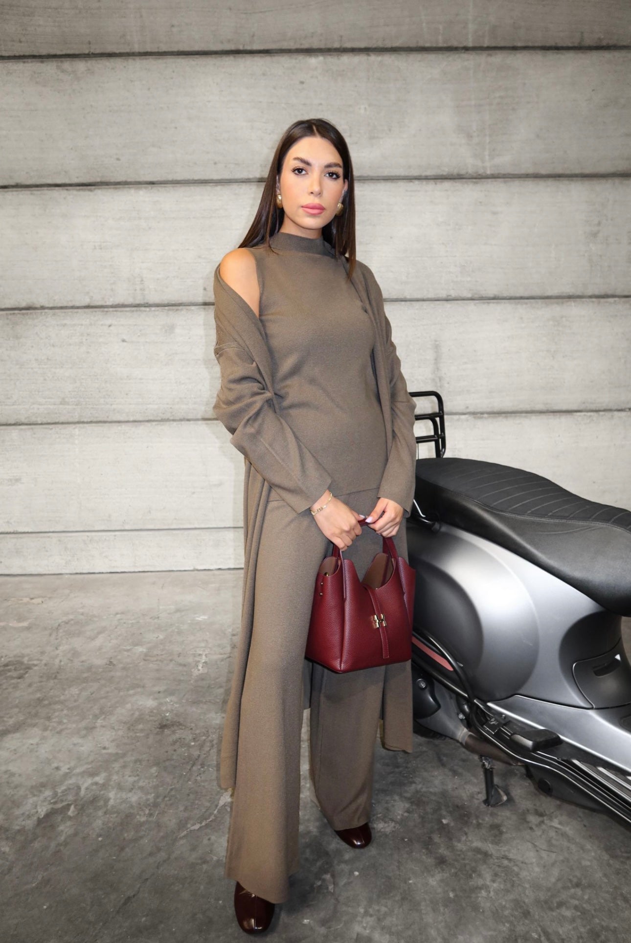 C.N.N 3 Piece Knit Outfit – One Size