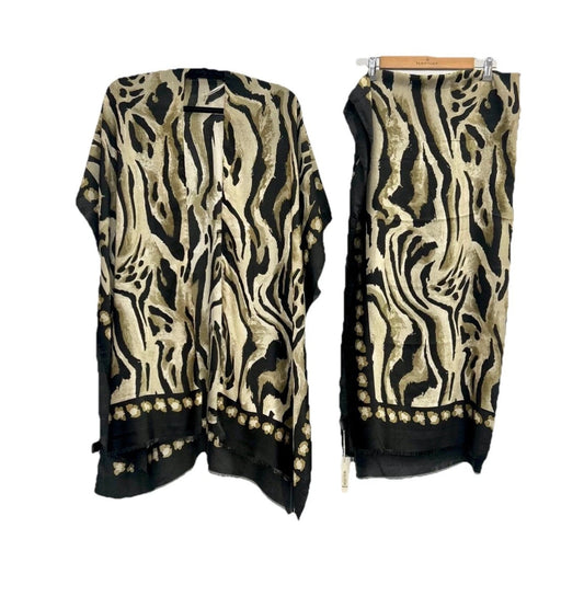 Malissa J Resort Wear Cover Up & Coordinating Scarf – Boho Chic Elegance