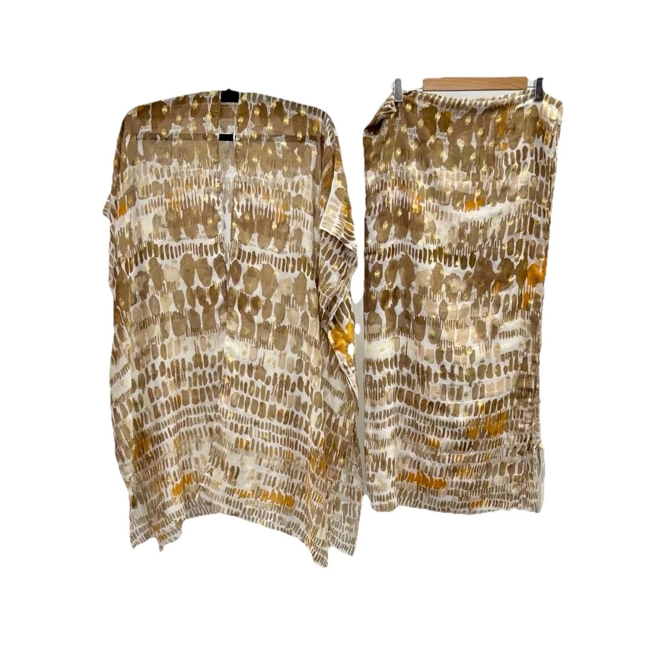 Malissa J Resort Wear Cover-Up & Matching Scarf – Effortless Beach Chic