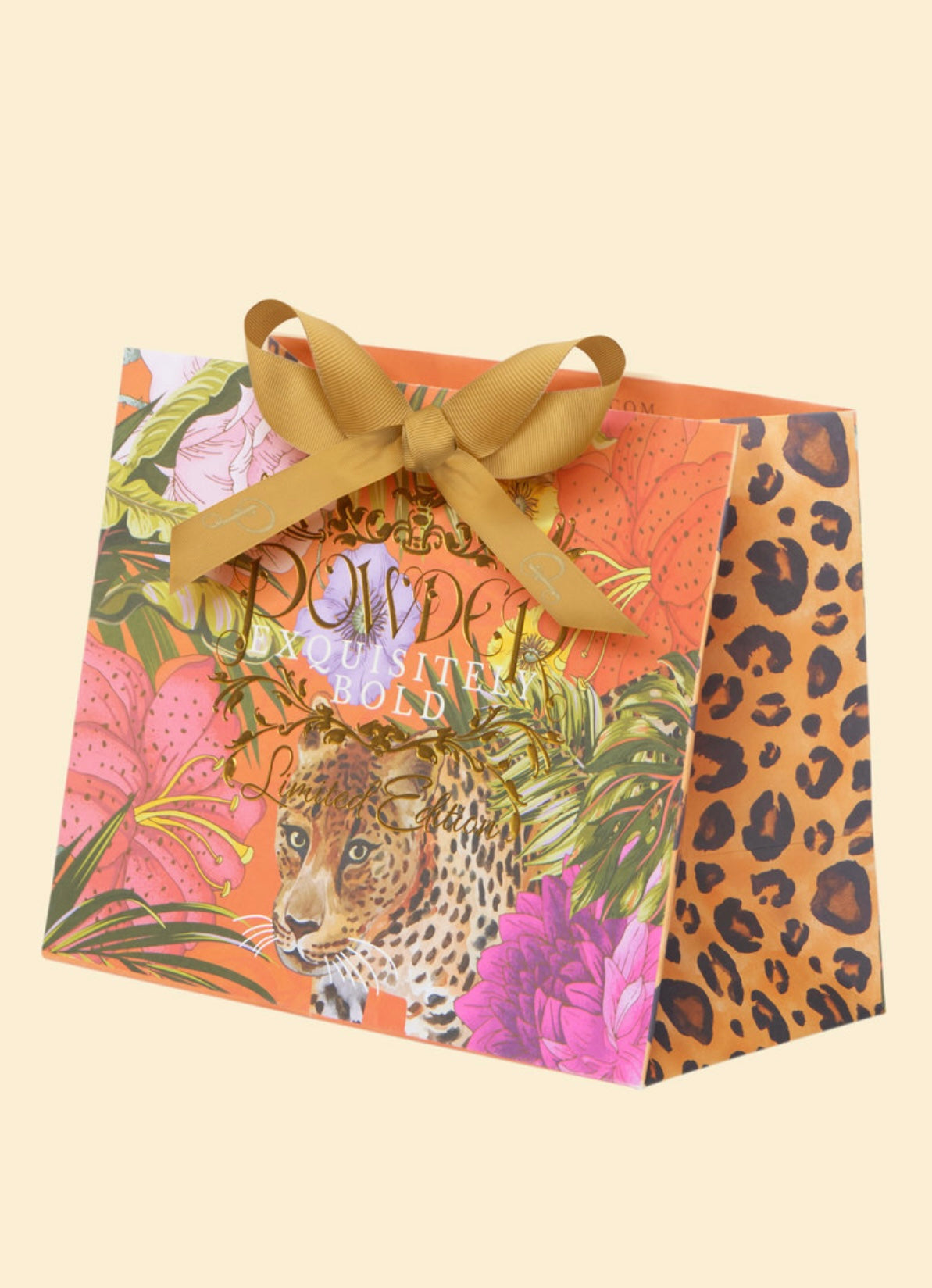 Powder - 100% Linen Watercolour Orchid Scarf