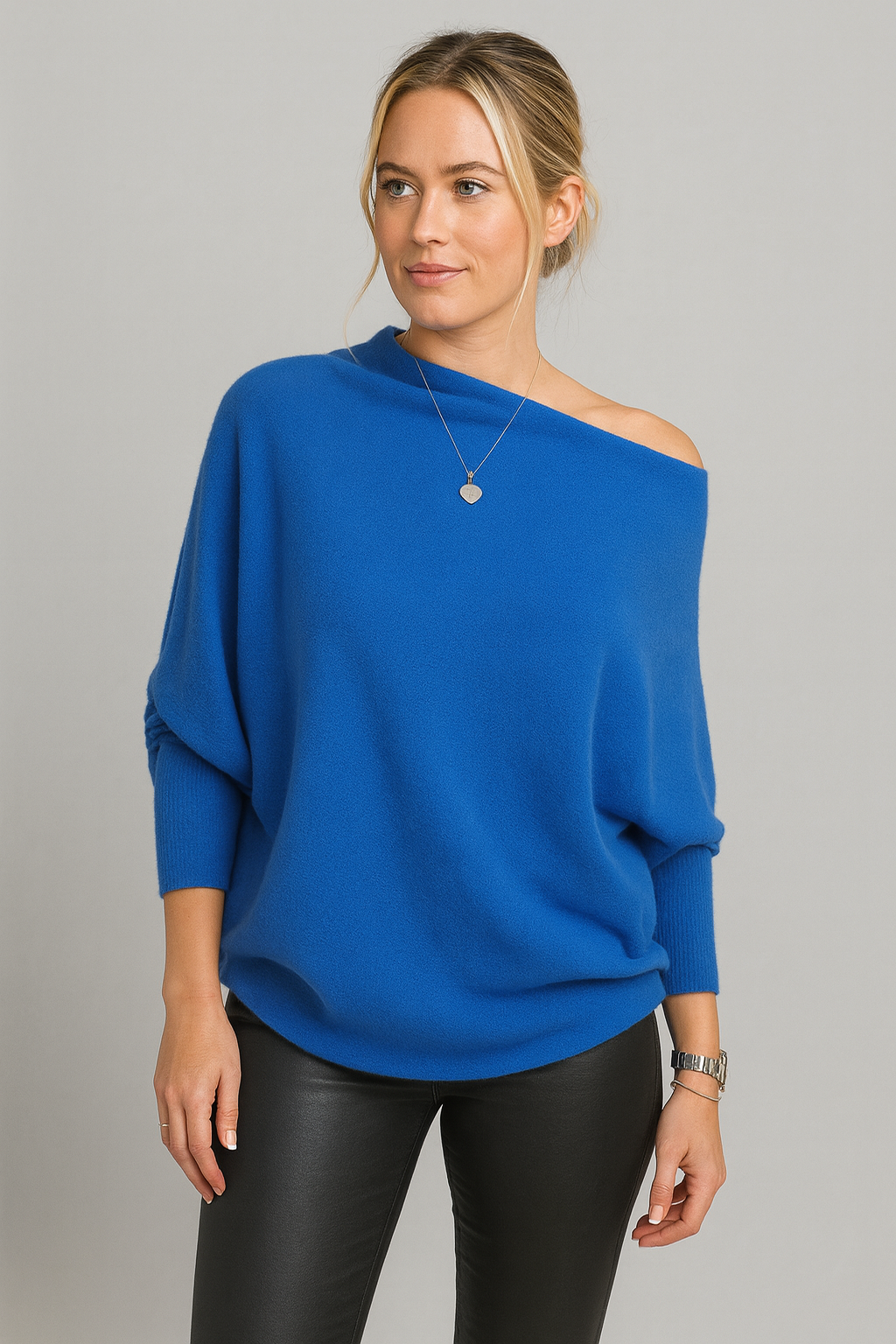 Alpini Asymmetrical Cowl Knit