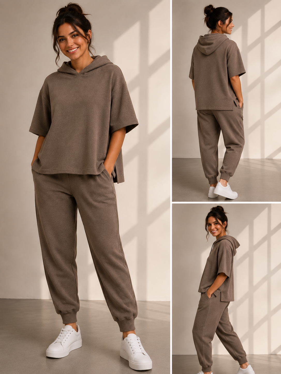 SOHO-t CAPPA Hooded Lounge Set – Hazel