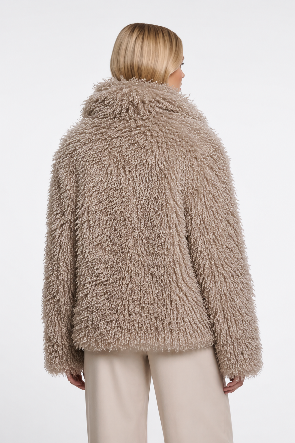 RINO & PELLE LIAS FAUX FUR JACKET