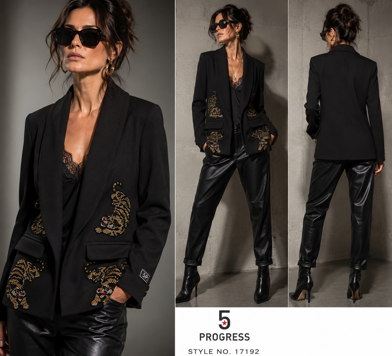 5 Progress Smoking Jacket – Tiger Edition