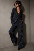 5 Progress Star Embellished Tuxedo Suit Blazer & Pants