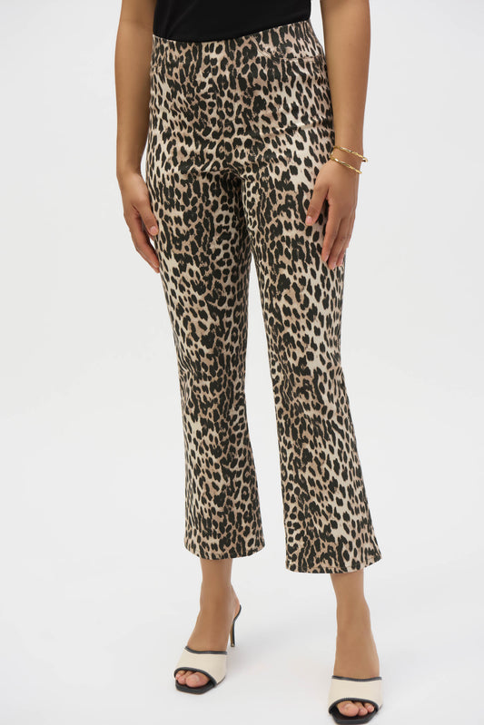 Joseph Ribkoff Straight Leg Leopard Print Stretch Jeans
252907