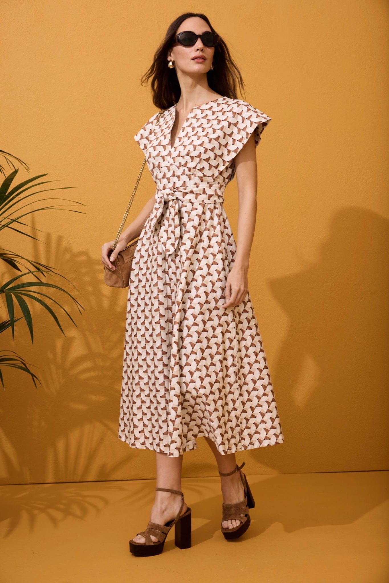 Arggido Printed Midi Dress – Style 49546