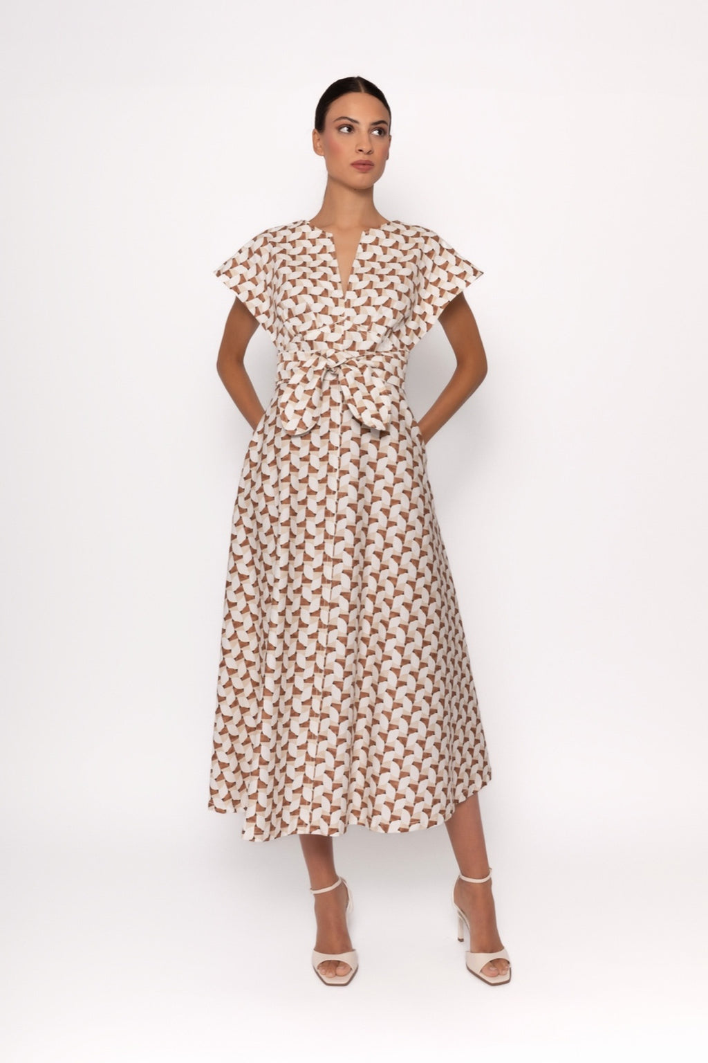 Arggido Printed Midi Dress – Style 49546