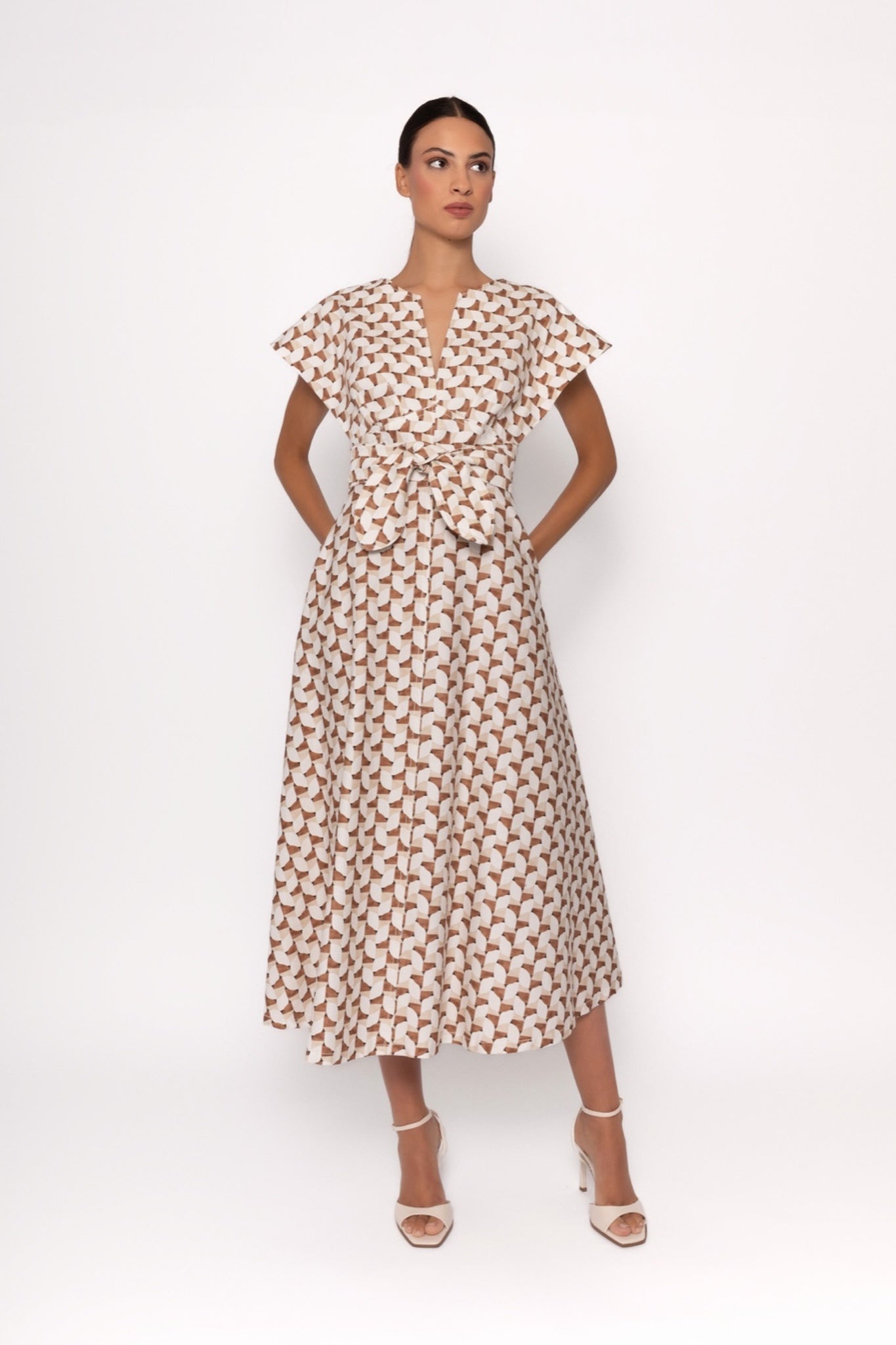 Arggido Printed Midi Dress – Style 49546