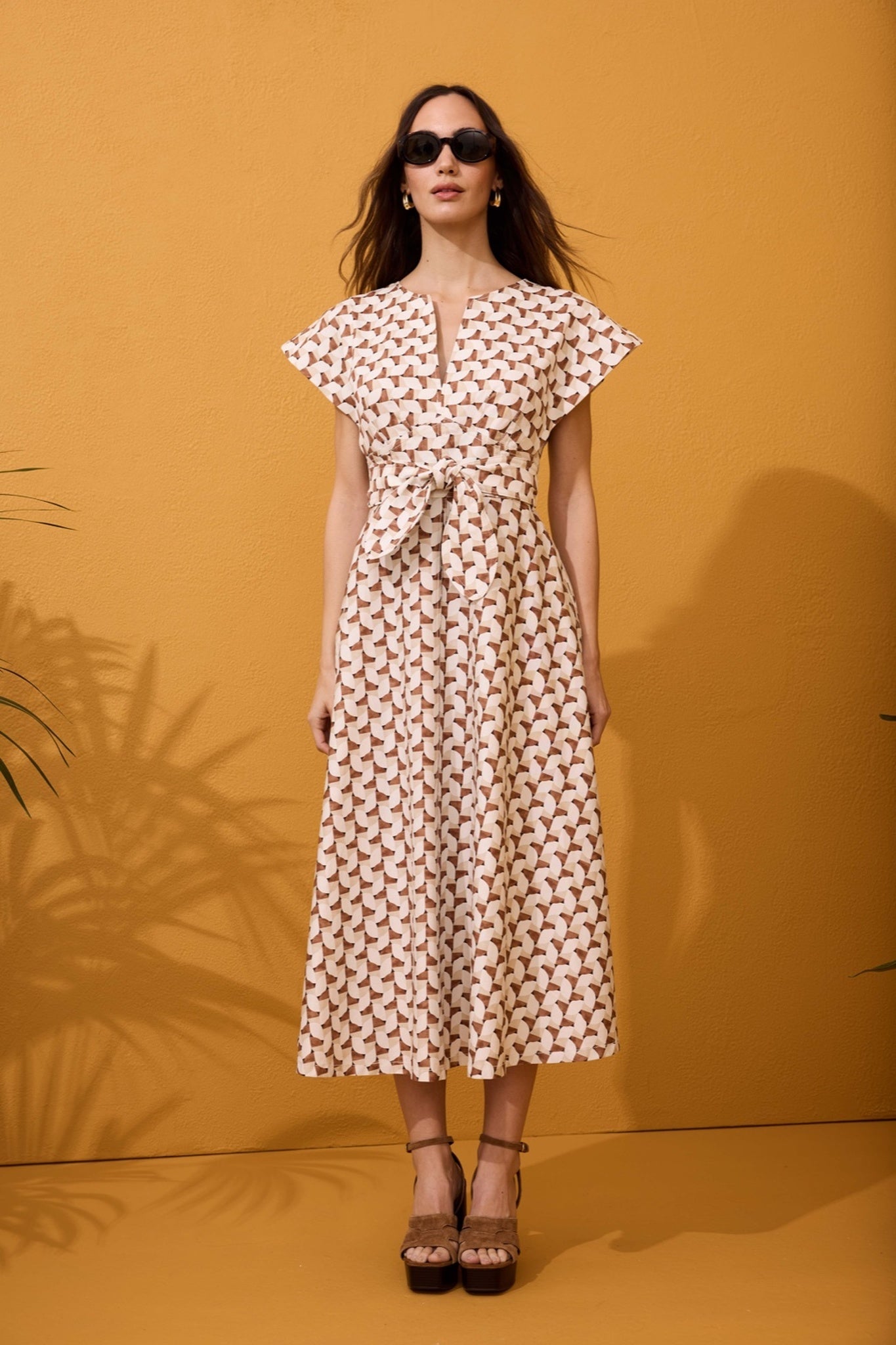 Arggido Printed Midi Dress – Style 49546