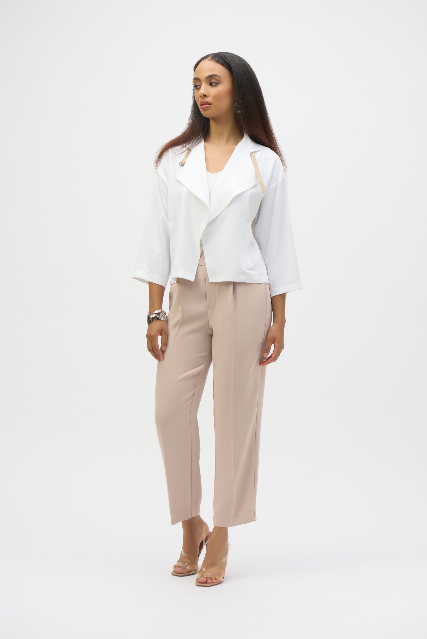 Joseph Ribkoff Eggshell Boxy Jacket 
252149