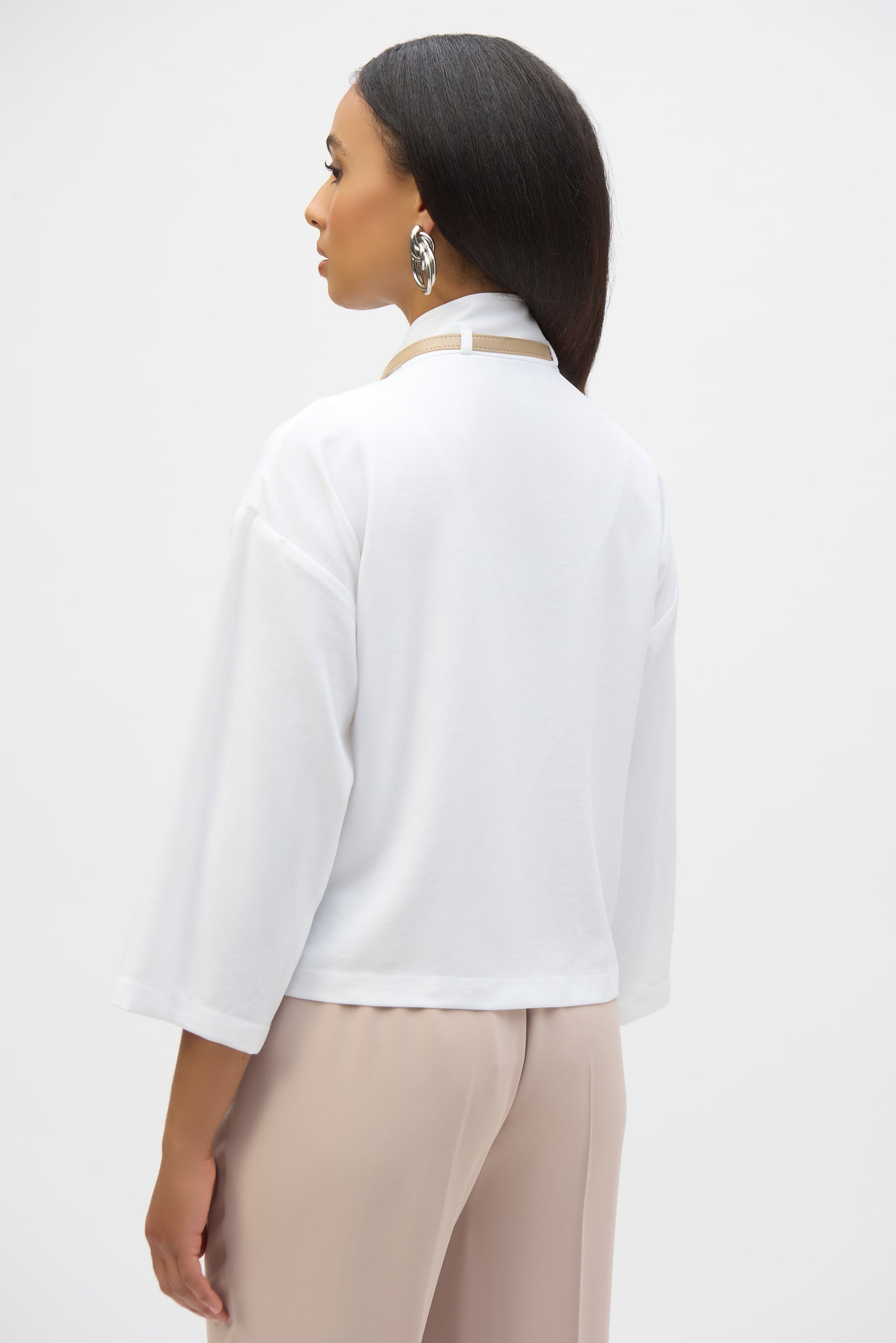 Joseph Ribkoff Eggshell Boxy Jacket 
252149