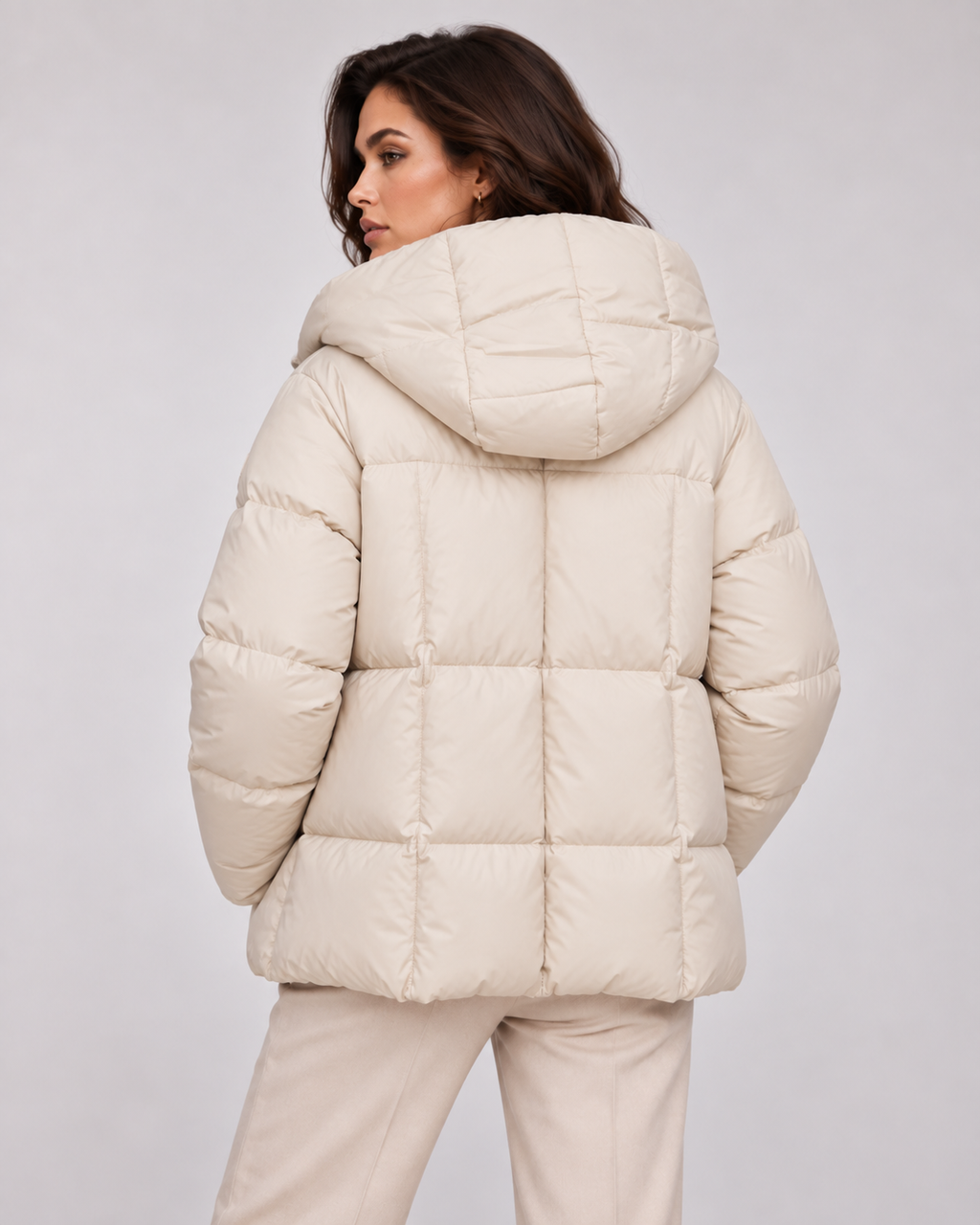 Rino & Pelle Sigi Padded Jacket With Faux Fur Trim