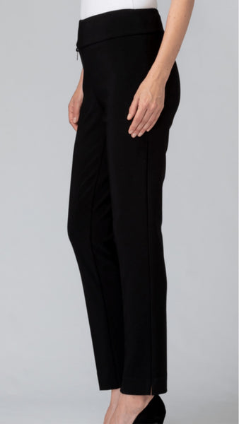 144092P Joseph Ribkoff High Waisted Pull On Trouser in Black