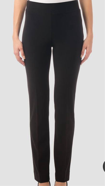 143105 Joseph Ribkoff Cropped Flare Leg Style Trouser in Black