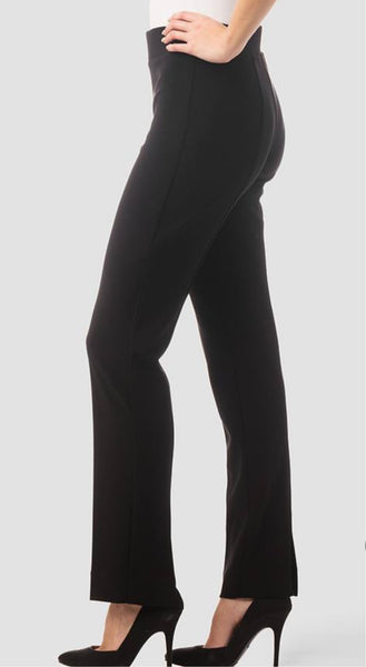 143105 Joseph Ribkoff Cropped Flare Leg Style Trouser in Black